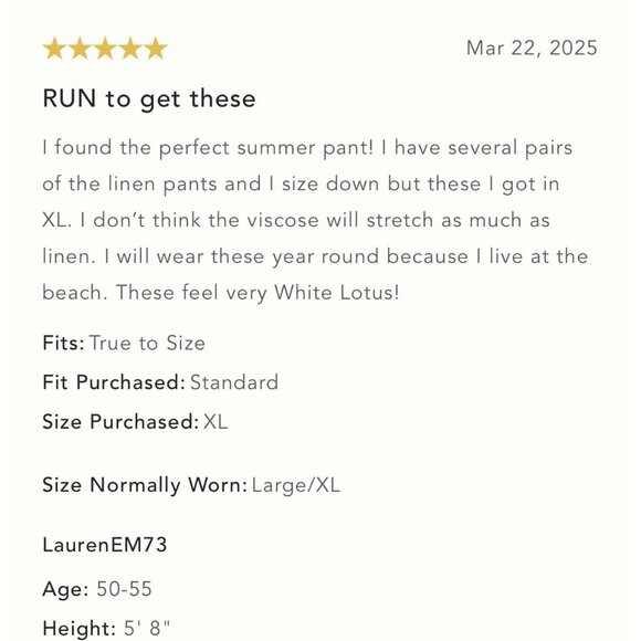 NWT Size S - The Somerset Pull-On Pants: Printed Silky Edition (NWT US$128) - Picture 4 of 16